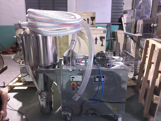 máquina del tamiz vibratorio del transportador de tornillo 120w para el polvo, transportador del vacío de la serie de ZKS